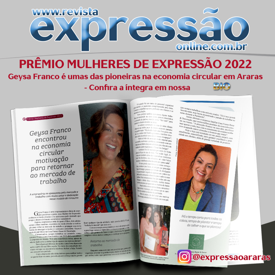 Leia mais sobre o artigo A 2ª edição da nossa Revista Expressão Digital já está aqui no site, confira matérias na íntegra