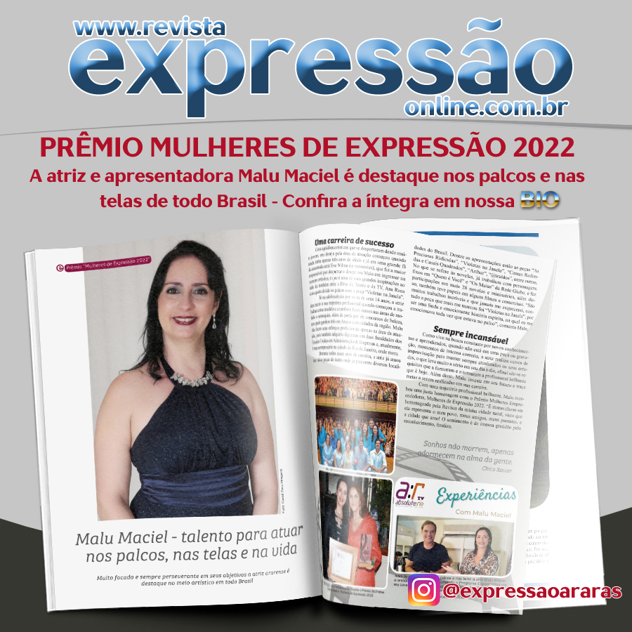 Leia mais sobre o artigo A 2ª edição da Revista Expressão Digital já está aqui no site, confira matérias na íntegra