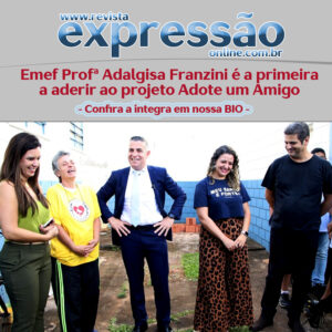 Leia mais sobre o artigo Emef Profª Adalgisa Franzini é a primeira a aderir ao projeto Adote um Amigo. Cinco cães do Canil Municipal foram adotados e agora fazem parte da rotina da escola