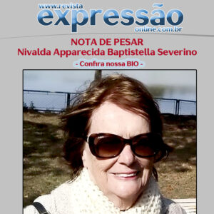 Leia mais sobre o artigo Nota de Pesar pelo falecimento da Sra. Nivalda Apparecida Baptistella Severino