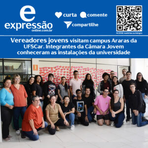 Leia mais sobre o artigo Vereadores jovens visitam campus Araras da UFSCar. Integrantes da Câmara Jovem conheceram as instalações da universidade