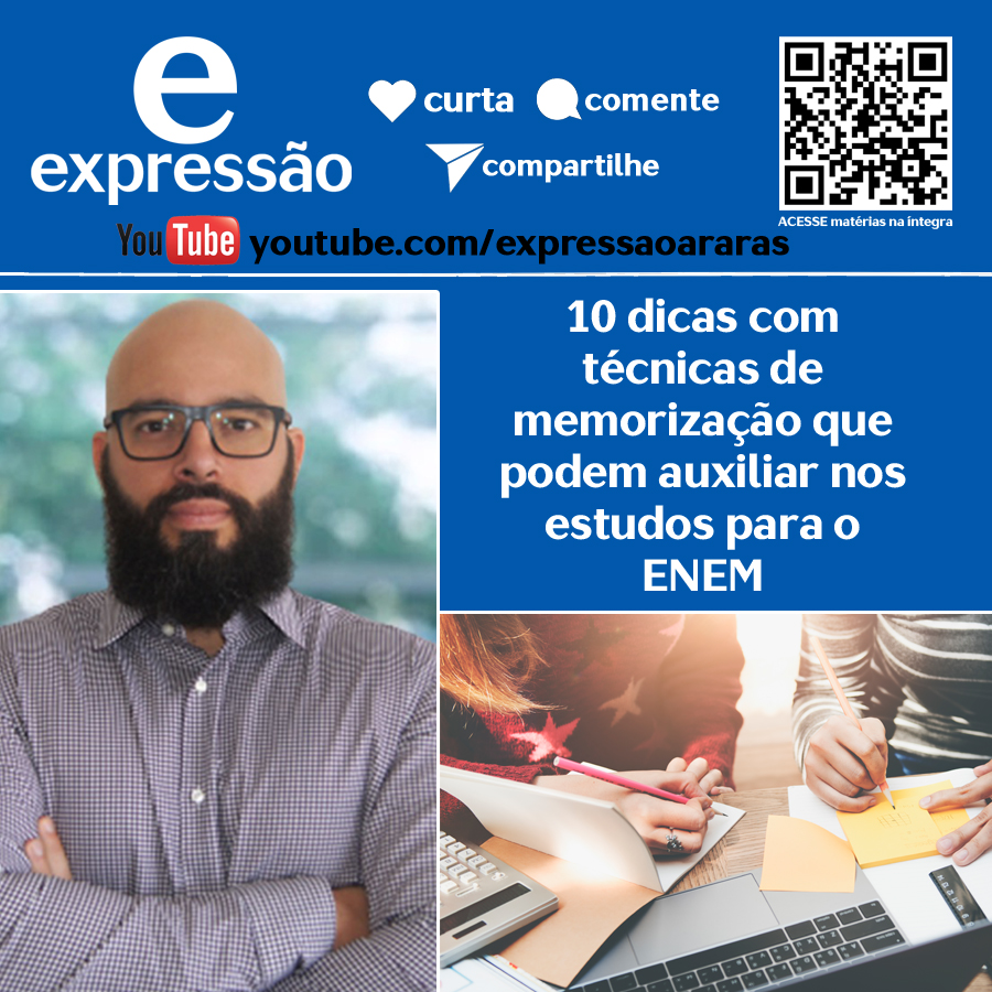 Leia mais sobre o artigo 10 dicas com técnicas de memorização que podem auxiliar nos estudos para o ENEM