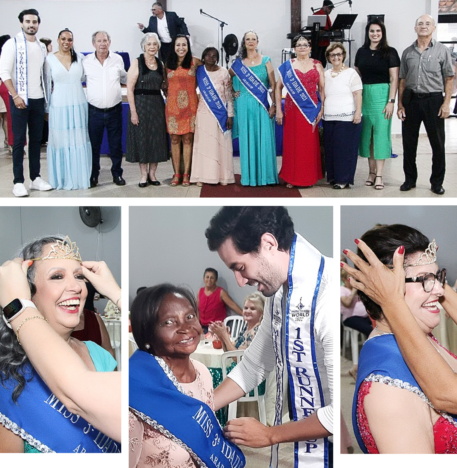 Leia mais sobre o artigo Miss Terceira Idade Araras/SP 2023. Vencedoras foram escolhidas em evento na sexta-feira, dia 20 de outubro