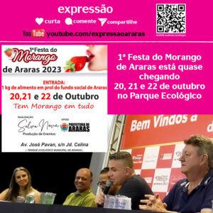 Leia mais sobre o artigo 1ª Festa do Morango de Araras está quase chegando