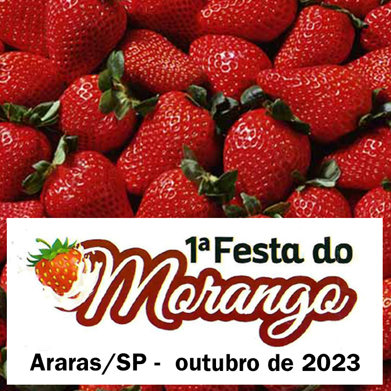 Leia mais sobre o artigo 1ª Festa do Morango de Araras – outubro de 2023