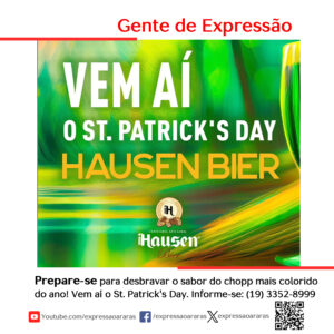 Leia mais sobre o artigo O St. Patrick’s Day Hausen Bier está chegando!