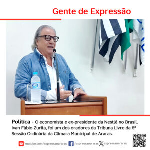 Leia mais sobre o artigo Ivan Fábio Zurita falou sobre a gestão da cidade de Araras, sobre economia e geração de emprego e renda para a cidade.