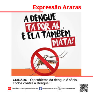 Leia mais sobre o artigo O problema da dengue é sério. Todos contra a Dengue!