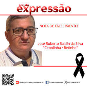Leia mais sobre o artigo ÚLTIMOS ÓBITOS EM ARARAS