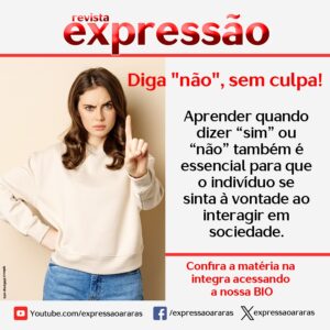 Leia mais sobre o artigo DIGA “NÃO” SEM CULPA!