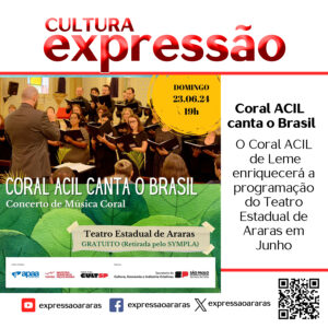 Leia mais sobre o artigo Coral ACIL de Leme enriquecerá a programação do Teatro Estadual de Araras em Junho