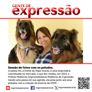 Leia mais sobre o artigo GENTE DE EXPRESSÃO – Sessão de fotos com os peludos.