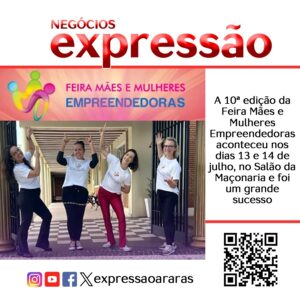 Leia mais sobre o artigo FEIRA DE MÃES E MULHERES EMPREENDEDORAS EM ARARAS