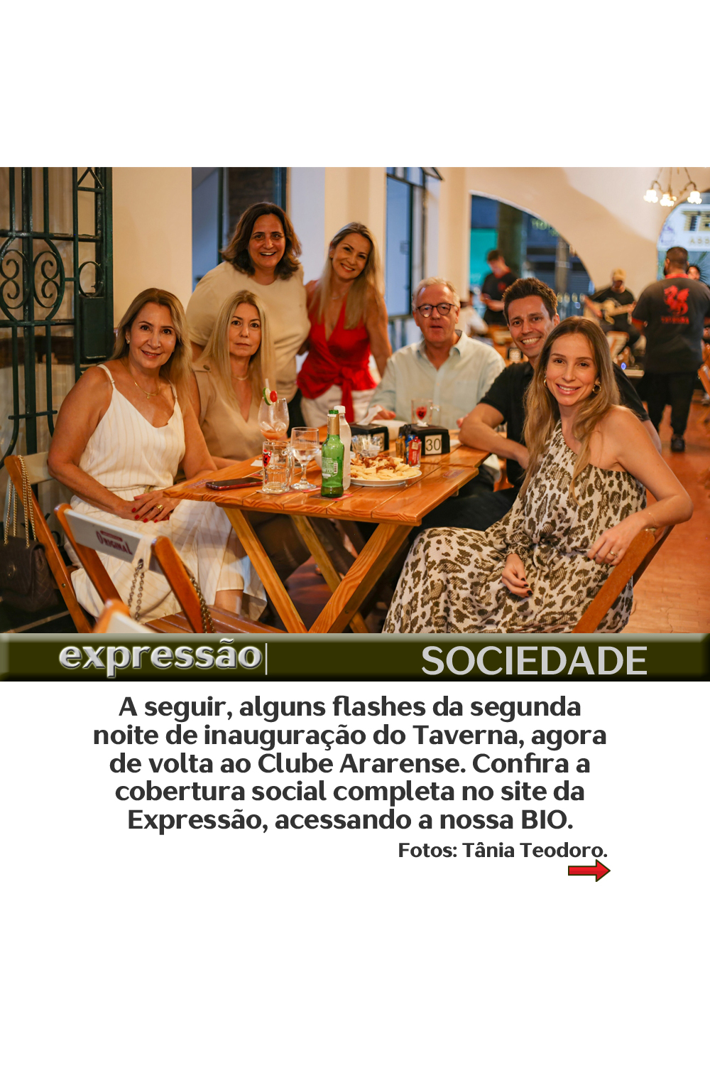 Leia mais sobre o artigo Três dias de festa marcaram o retorno do Taverna para o Clube Ararense.