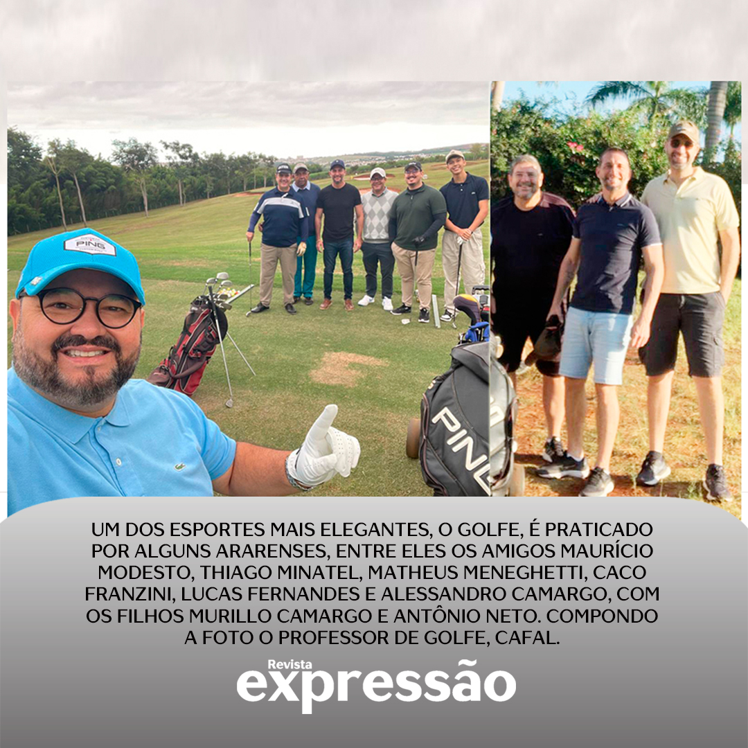 No momento, você está visualizando O GOLFE É O ESPORTE PREFERIDO DE ALGUNS ARARENSE