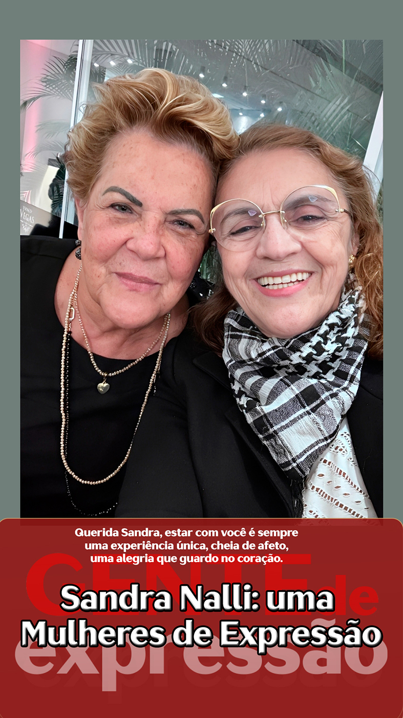 Leia mais sobre o artigo Sandra Nalli, uma mulher de expressão